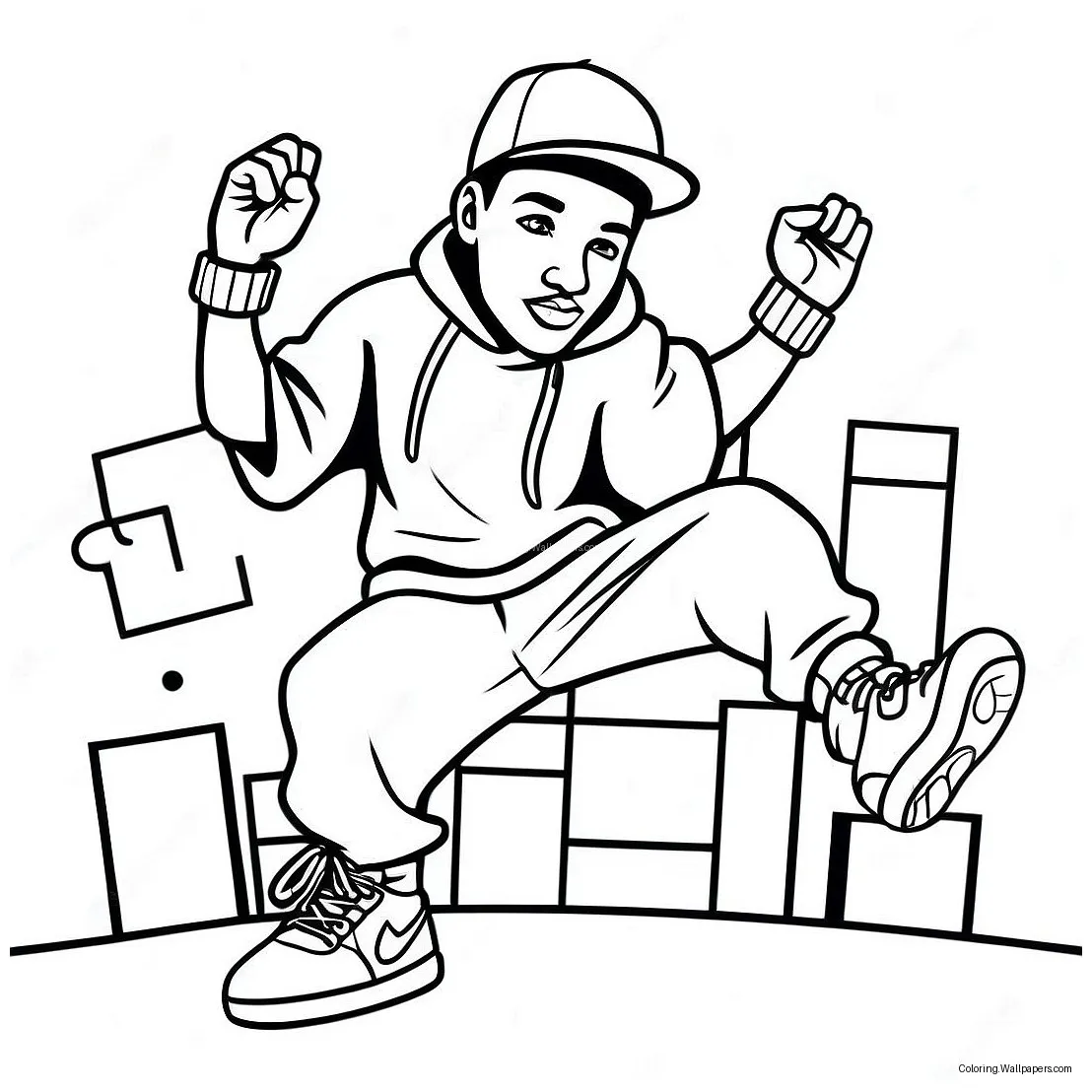 Hip hop 90s 54604-43201