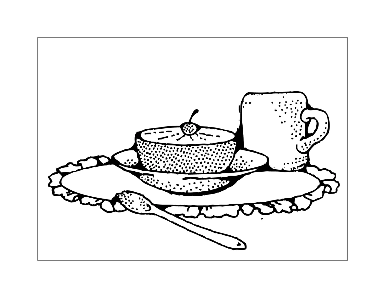 Breakfast coloring pages printable coloring pages. free