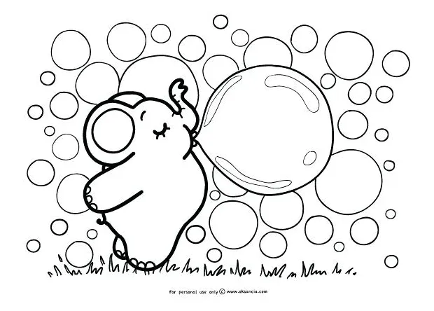 Blowing bubbles coloring pages at getcolorings free printable