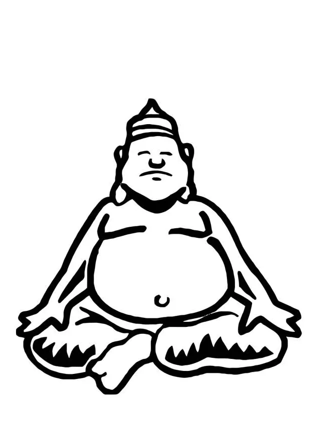 Buddha coloring pages clipart best