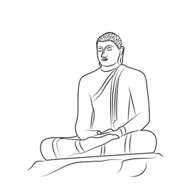 Sitting for kids free buddhism printable