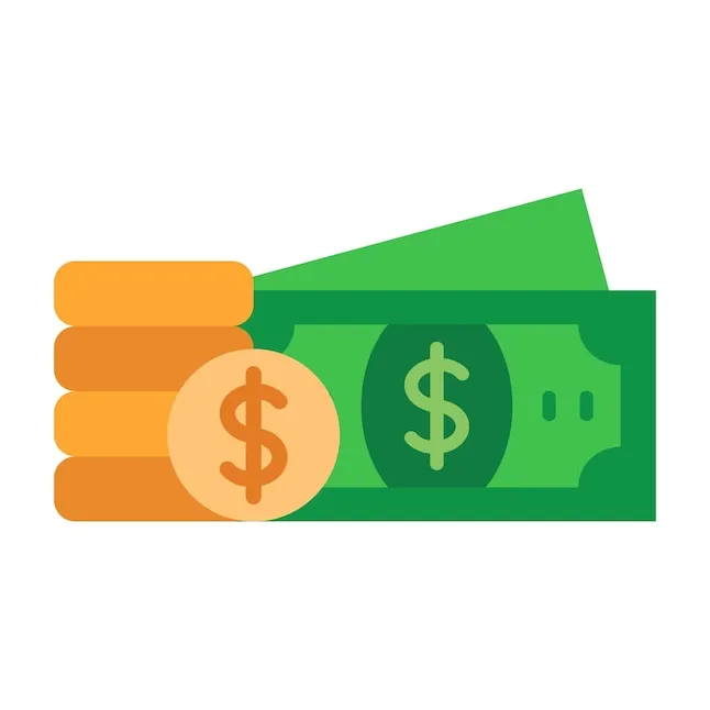 Premium vector cash money icon
