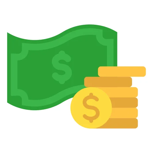 Budget Generic color fill icon