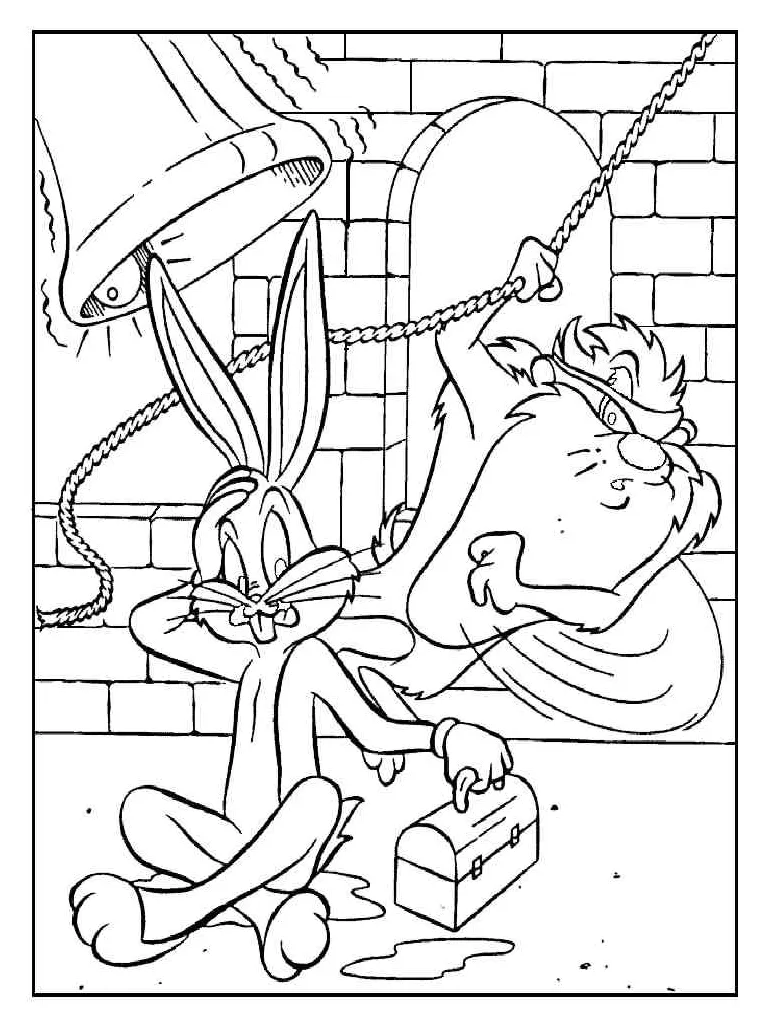 Bugs bunny 14 coloring page
