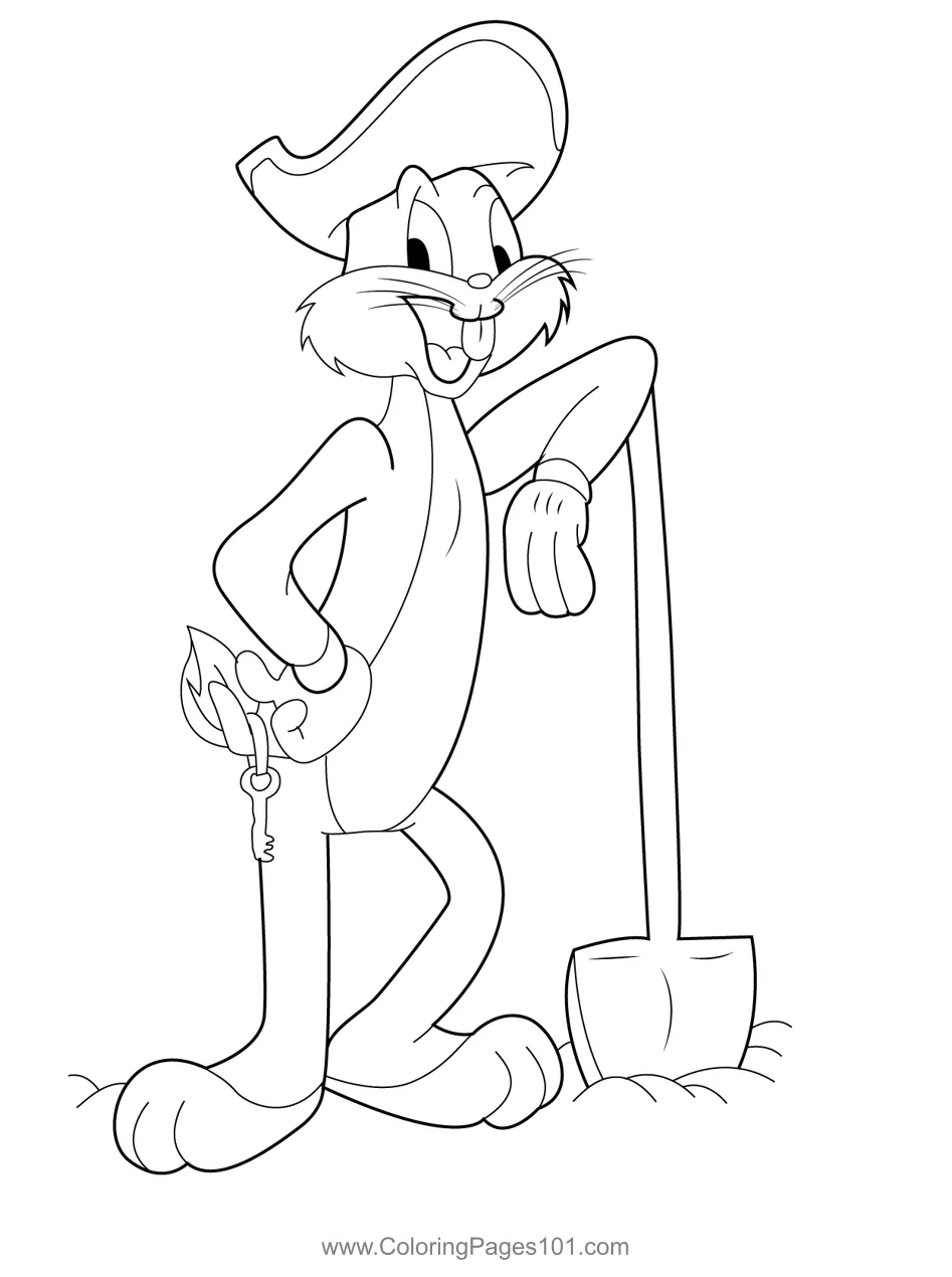 Smiling for kids free bugs bunny printable