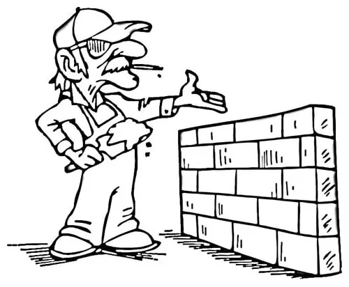 Bricks coloring page free printable coloring pages