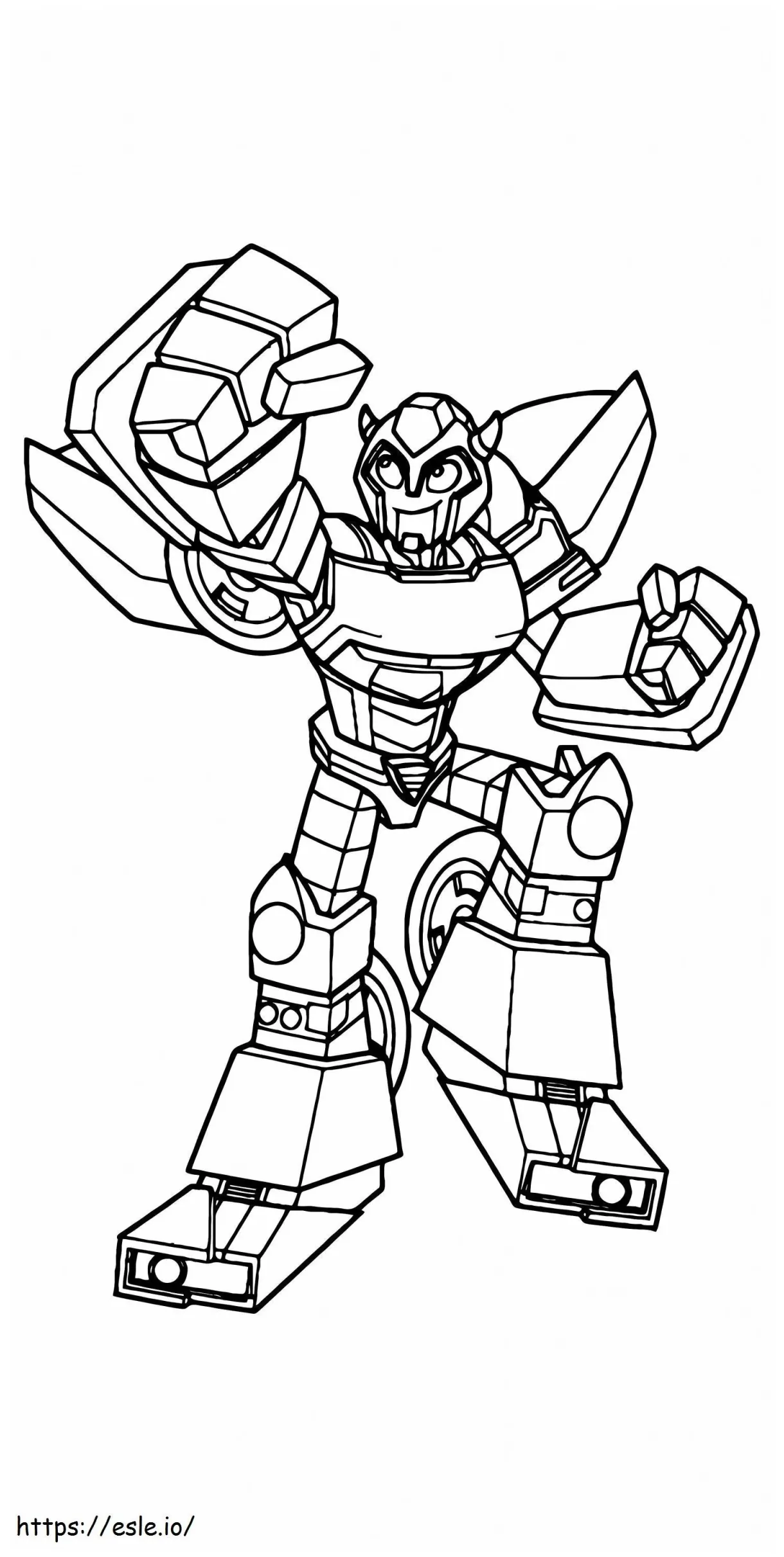 Bumblebee printable 6 coloring page