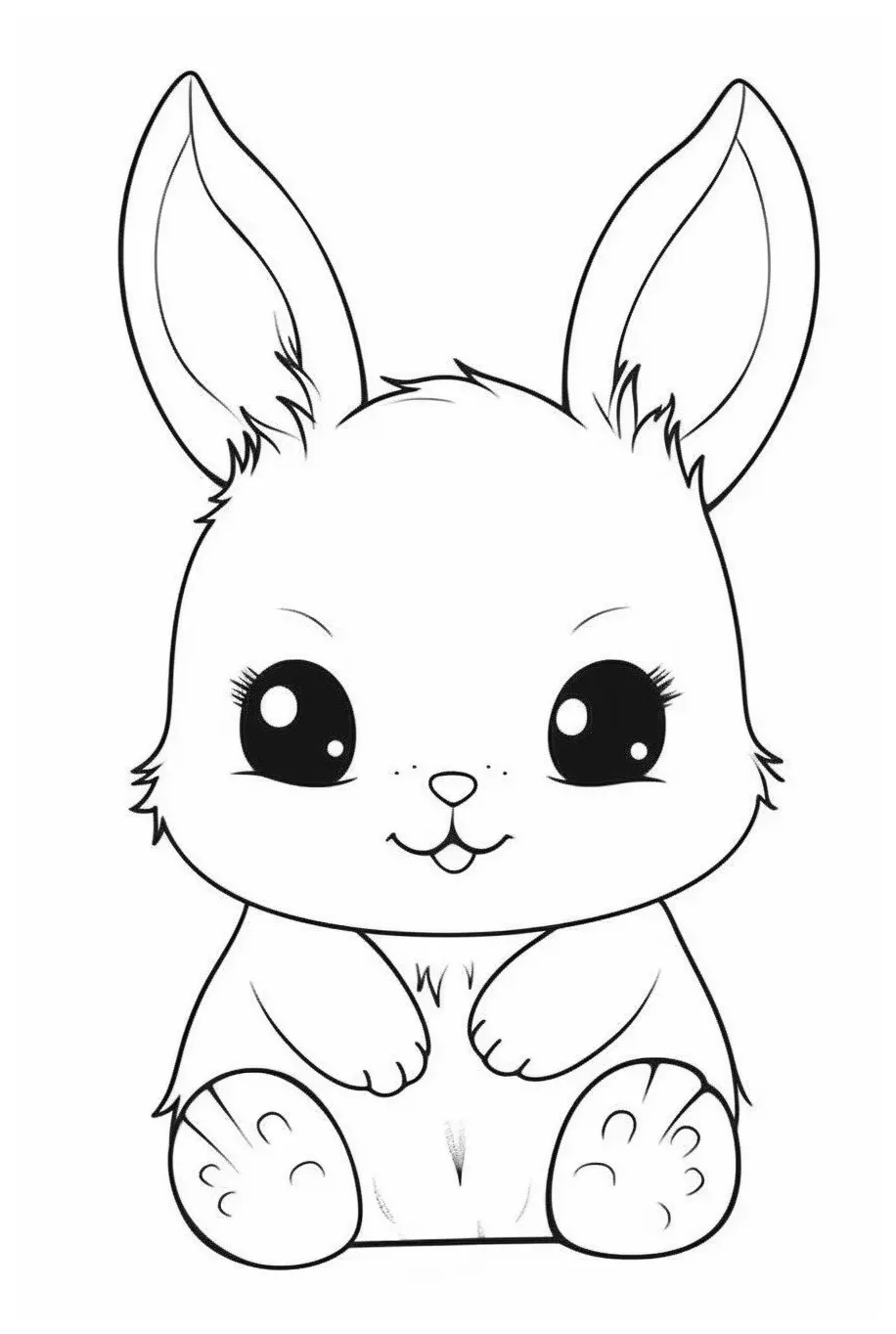 Bunny mariola budek coloring page printable adult kids, 50% off