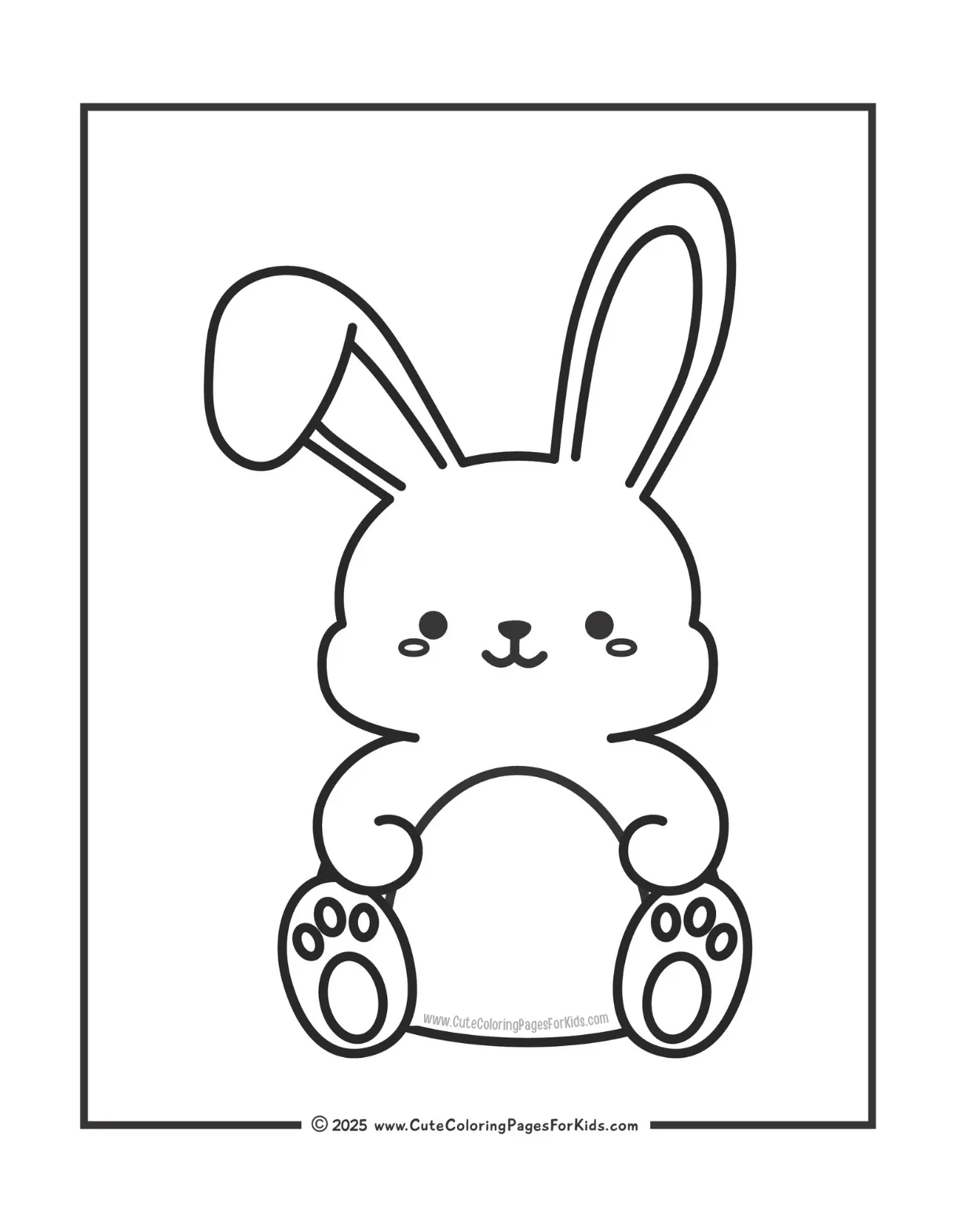 S free printable pdfs cute coloring pages for kids