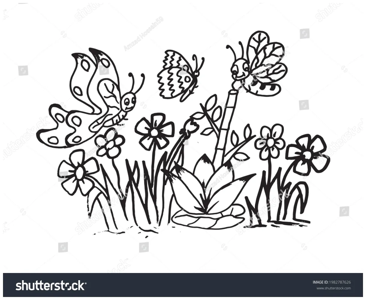 Vector designcoloring page stock vector royalty