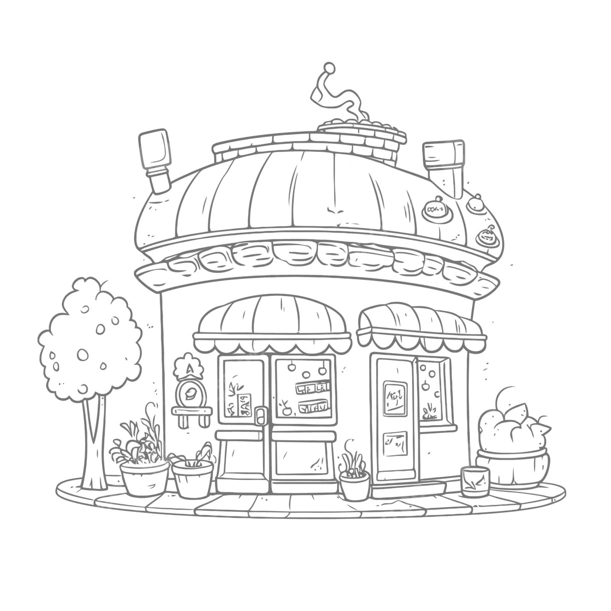 Cartoon outline sketch drawing vector,, 50% off