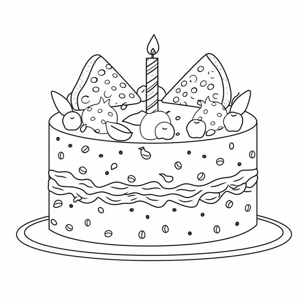 Free 🍰 s coloring corner