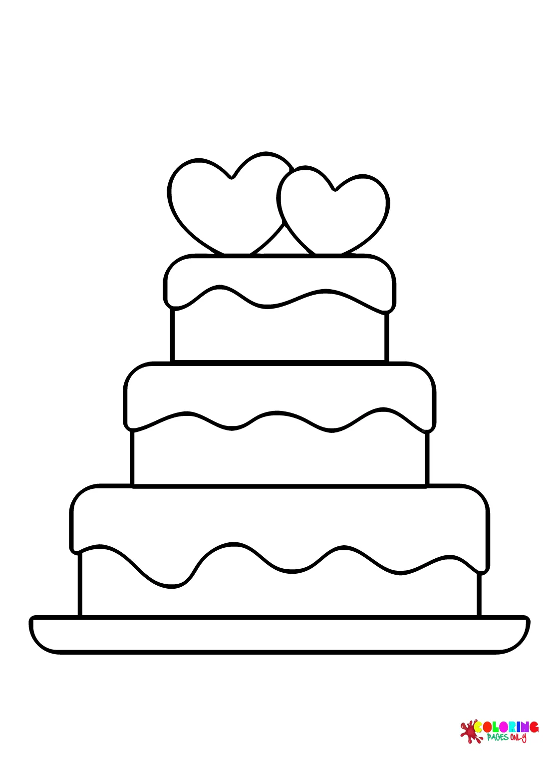 Lovely wedding free printable coloring pages