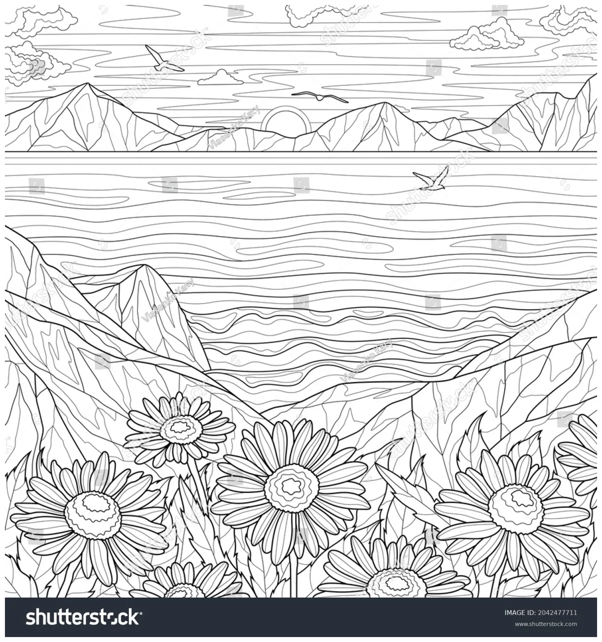 2,252 detailed coloring pages ocean s, s & vectors