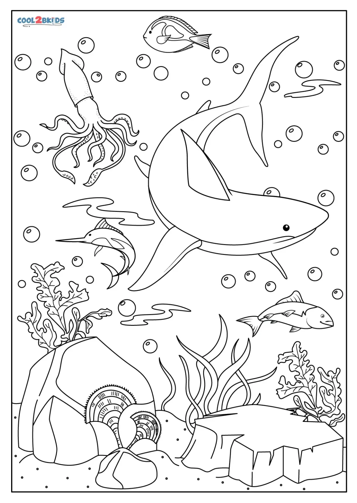 Ocean coloring pages printable uk printable hub