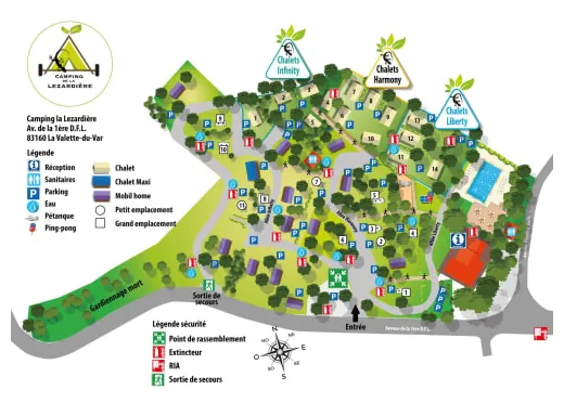 Camping de la Lézardière - La Valette du Var près de Toulon