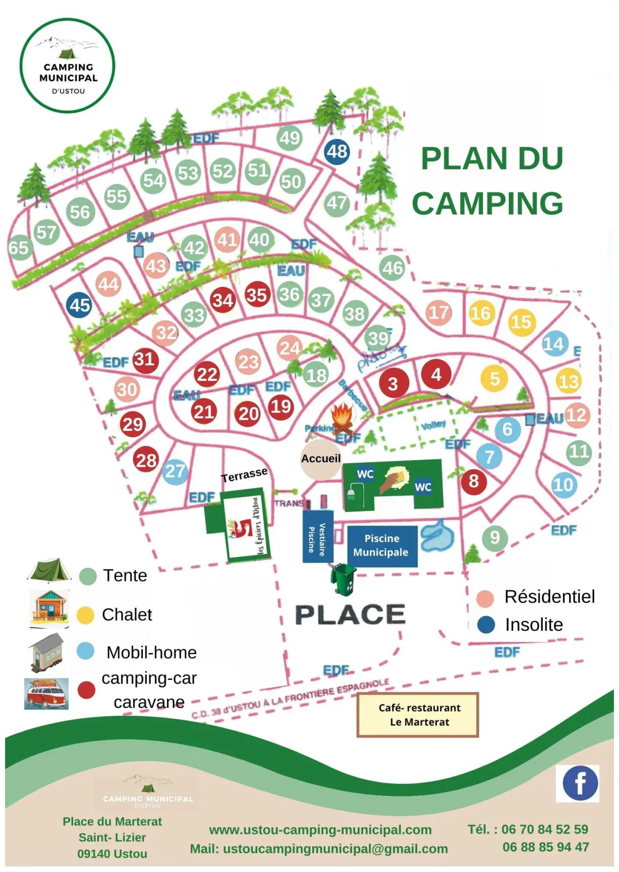 Services - Camping municipal d'Ustou | Couserans Pyrénées