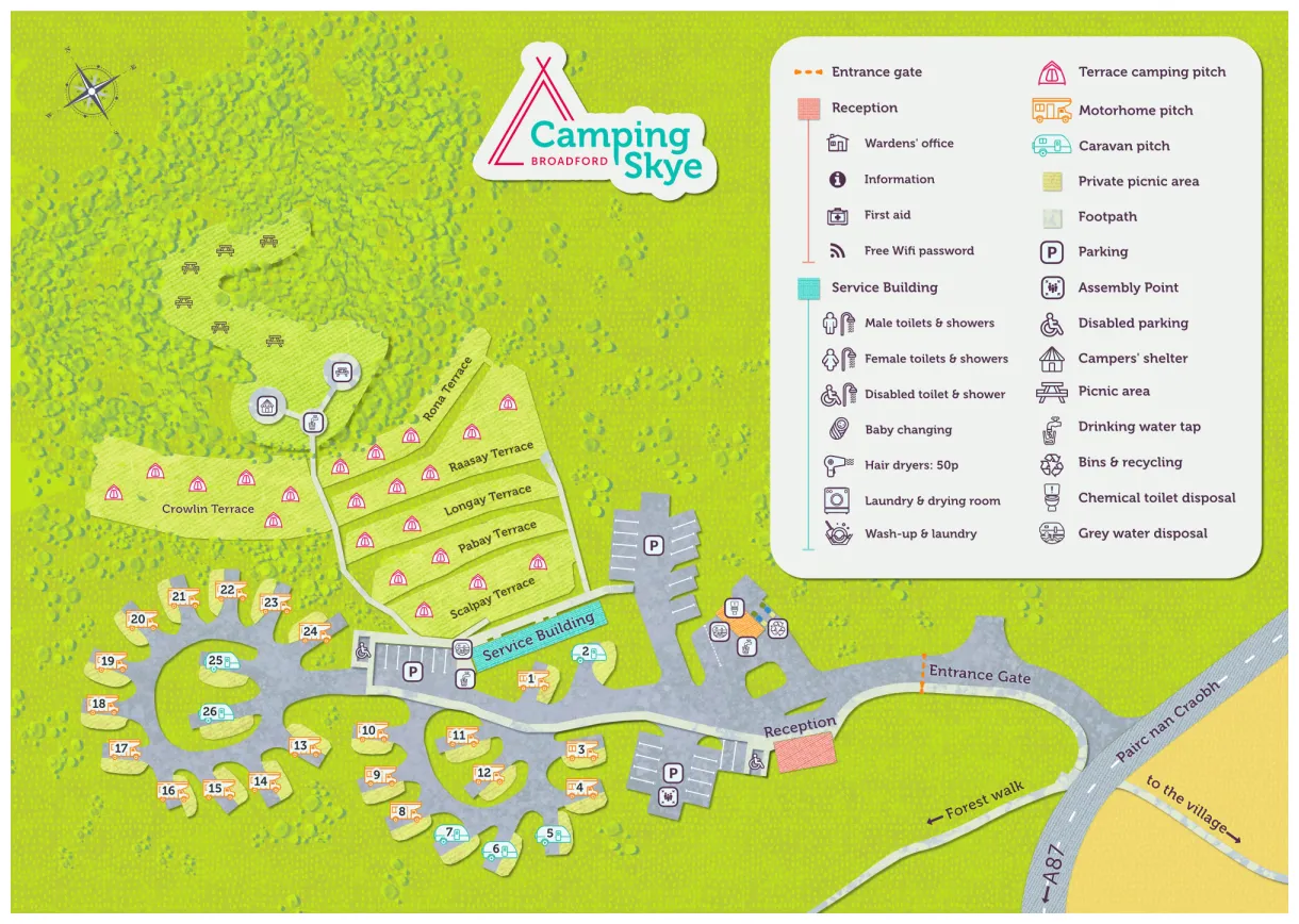 Facilities | Camping Skye