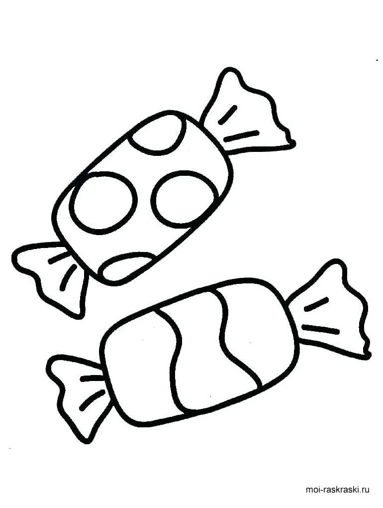 Candy Coloring Pages at GetColorings.com | Free printable colorings