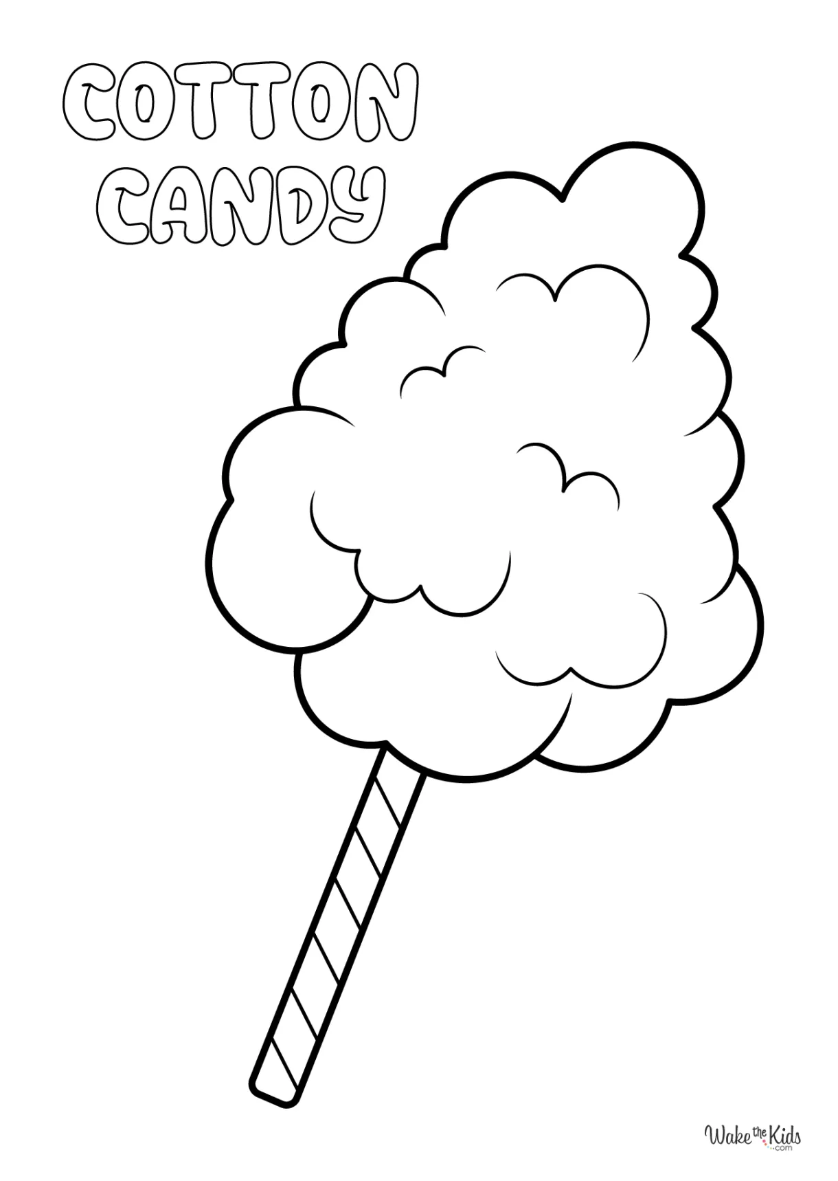 Candy Corn Coloring Pages (Free Printable PDFs) | WakeTheKids