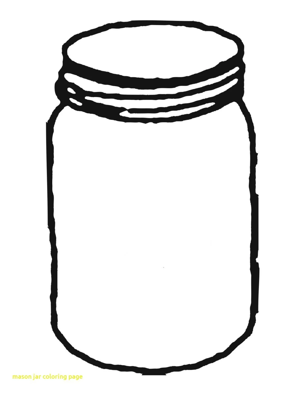 Jar clipart coloring page, jar coloring page transparent free for