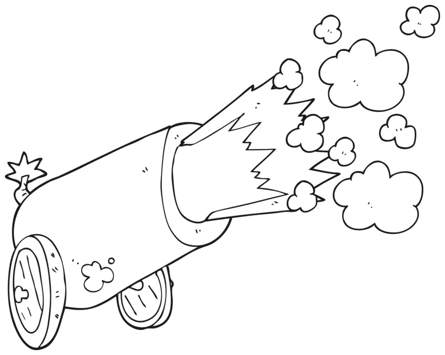 Firing cannon pngs for