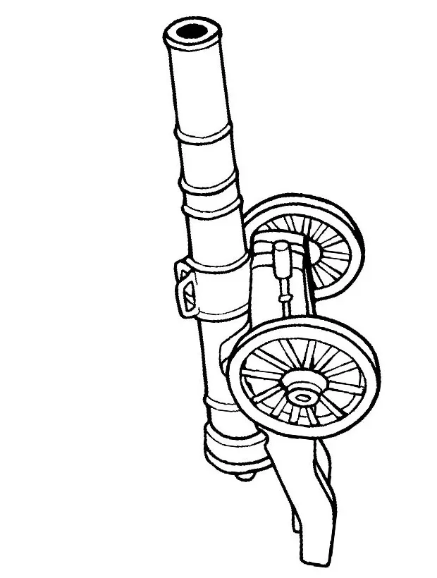 Cannon coloring page funny coloring pages