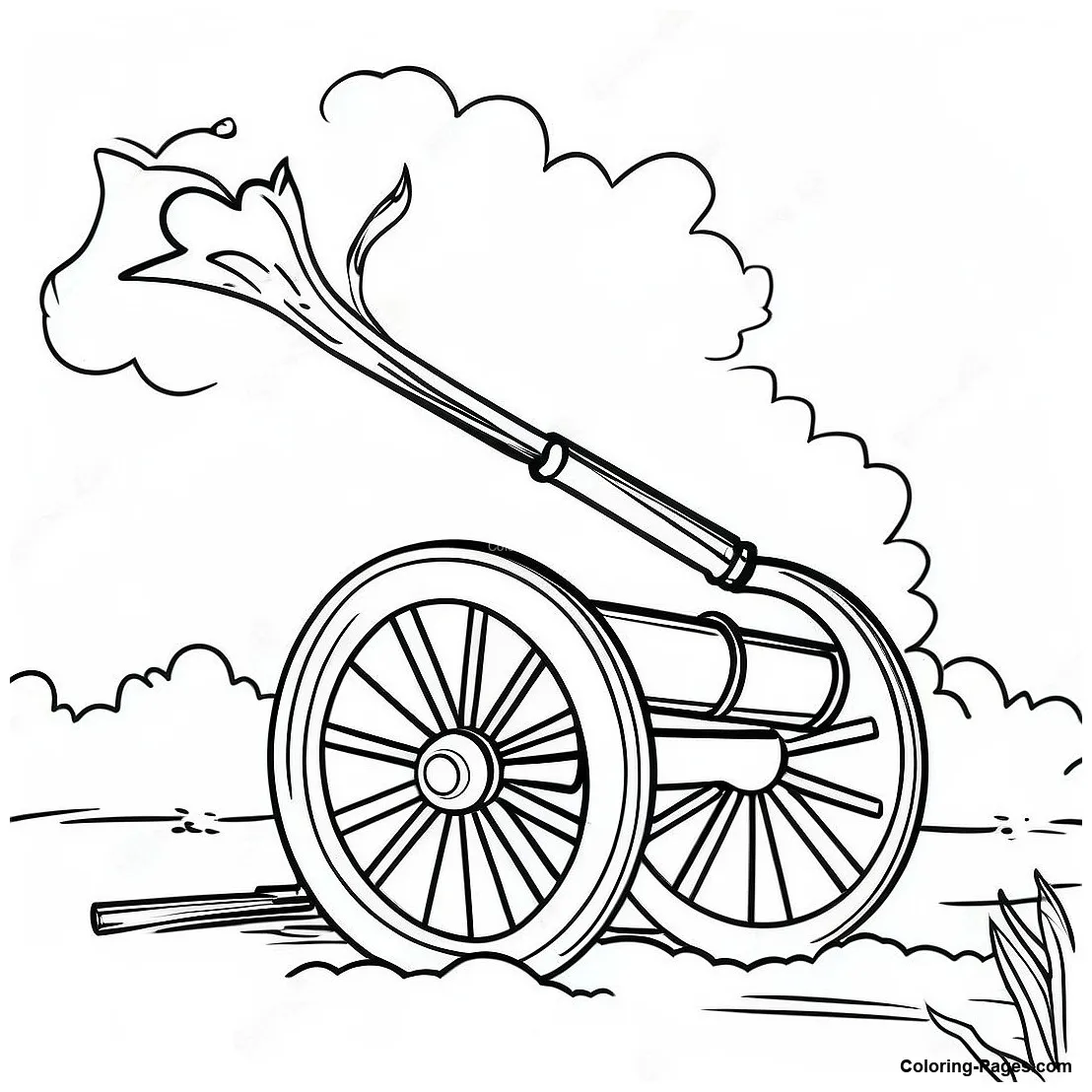 Civil war coloring-pages