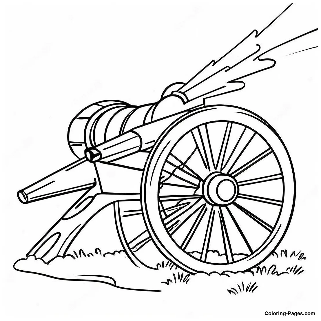 Civil war coloring-pages
