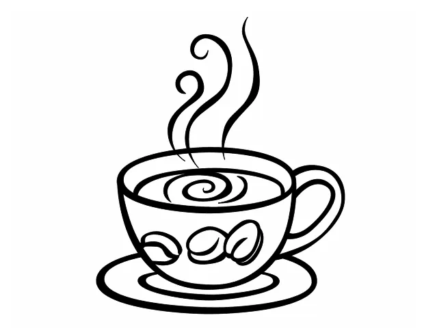 Cappuccino coloring pages to celebrate national cappuccino days