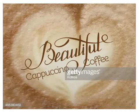 Cappuccino foam royalty-free vector stock free s