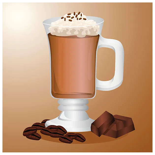 Best cappuccino foam illustrations, royalty-free vector graphics & clip