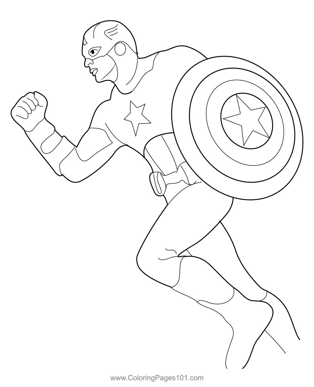 Runing for kids free calimero printable