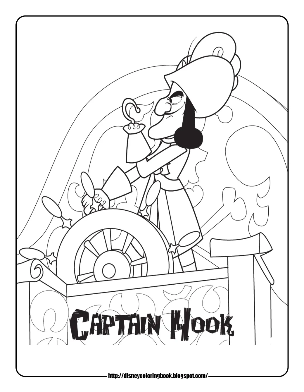 Captain Hook Coloring Pages at GetColorings.com | Free printable