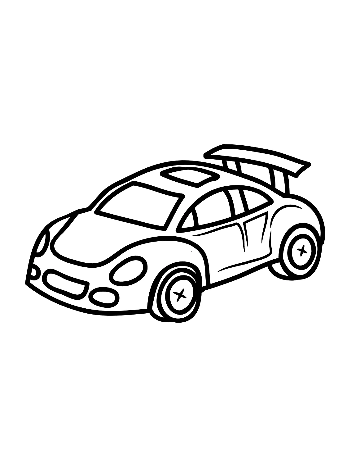 Toy race free printable coloring pages
