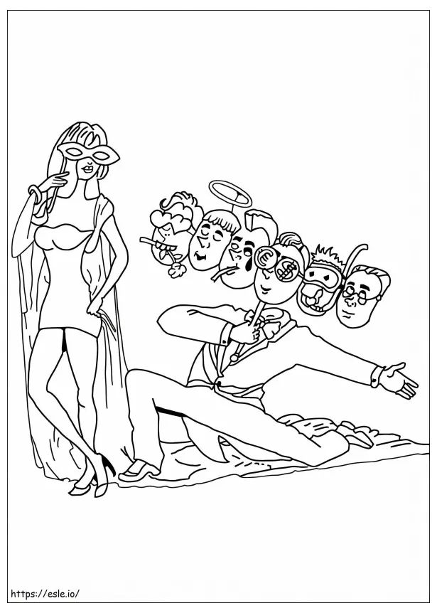 Carnival coloring coloring pages free printable coloring pages for