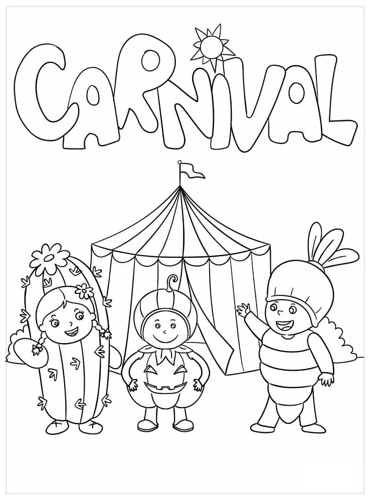 Carnival masks coloring page free printable coloring pages for kids