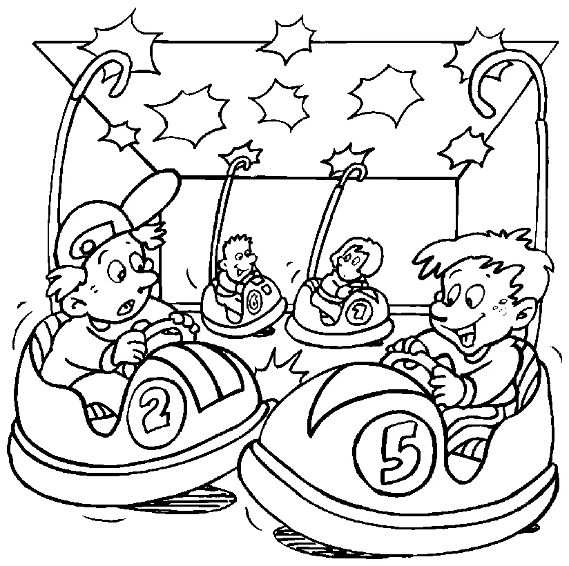 Carnival coloring page coloring home