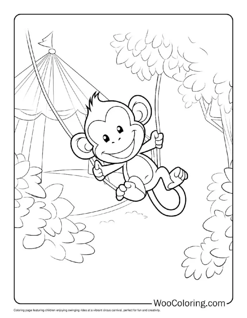 Carnival rides coloring pages coloring page amusement park coloring
