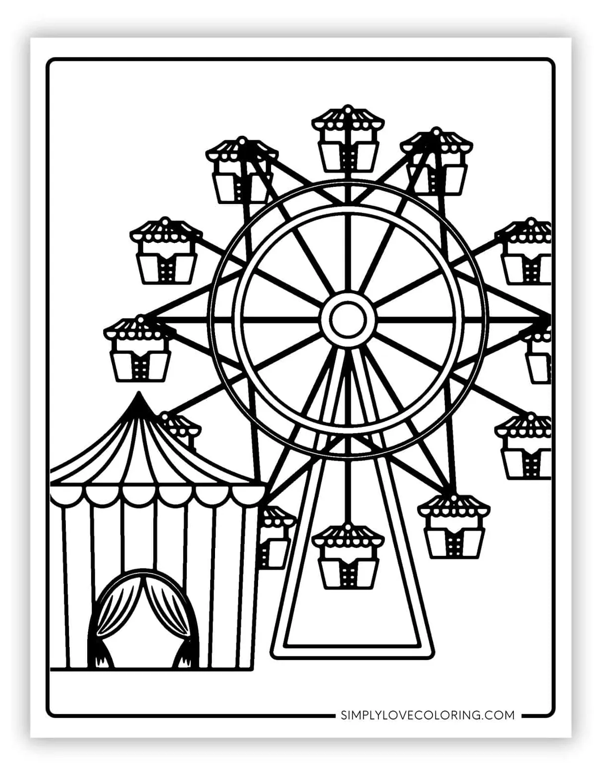 33 carnival coloring pages free pdf printables simply love coloring