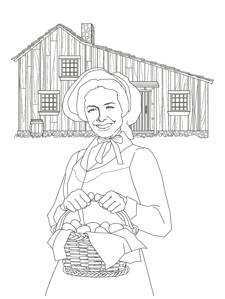 Caroline coloring page pdf
