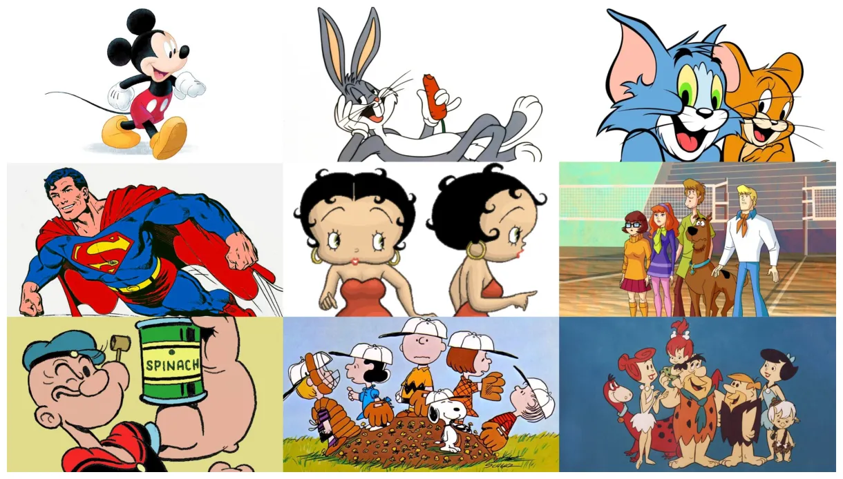 The 20 iconic cartoon characters of the 20th century toons mag