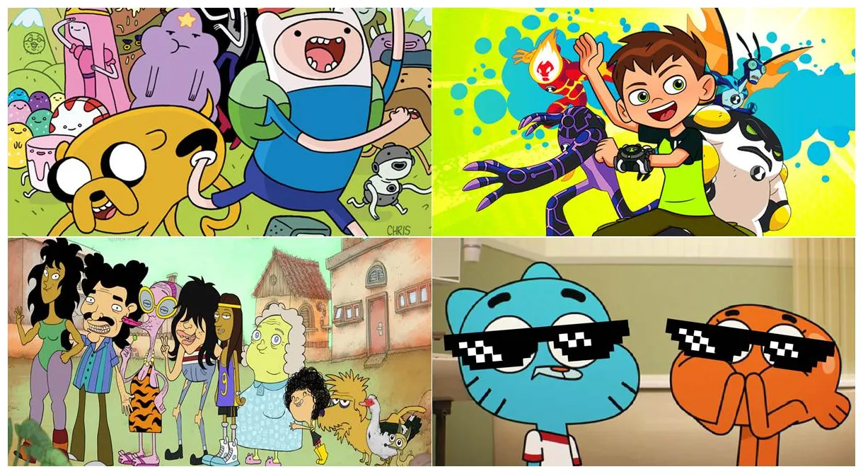 Os 5 melhores desenhos do cartoon network printable coloring page