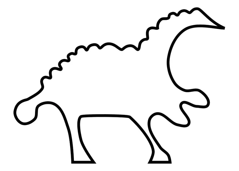 Coloring page cave painting free printable coloring pages img 26324