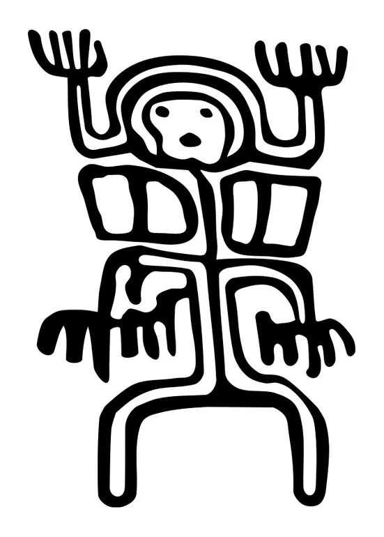 Coloring page cave painting free printables img 26323