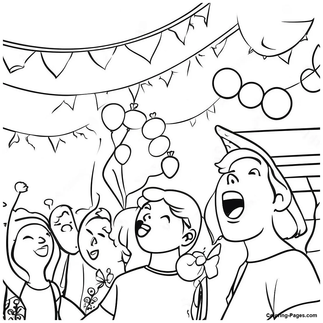 Homecoming coloring-pages