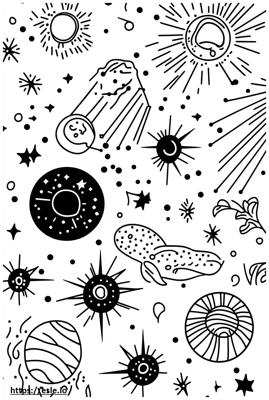 Zodiac celestial coloring sheet printable coloring page