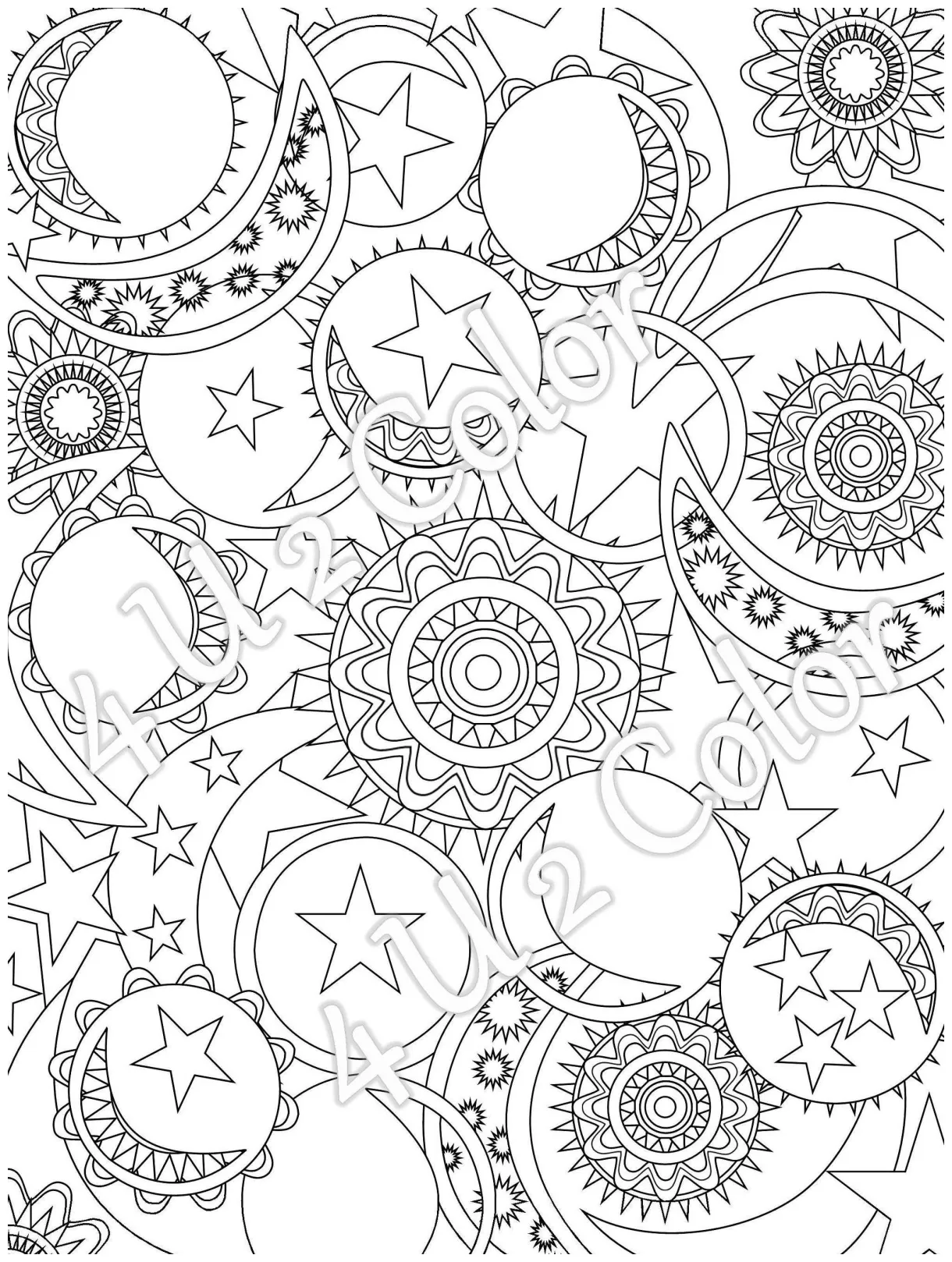Celestial coloring pages coloring pages