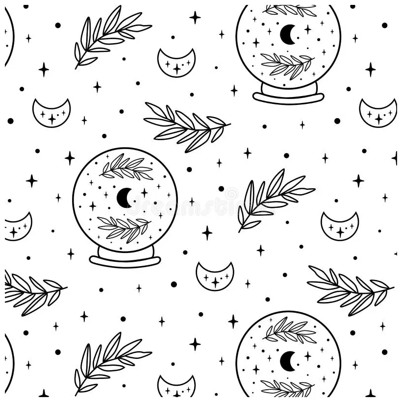 Celestial coloring pages