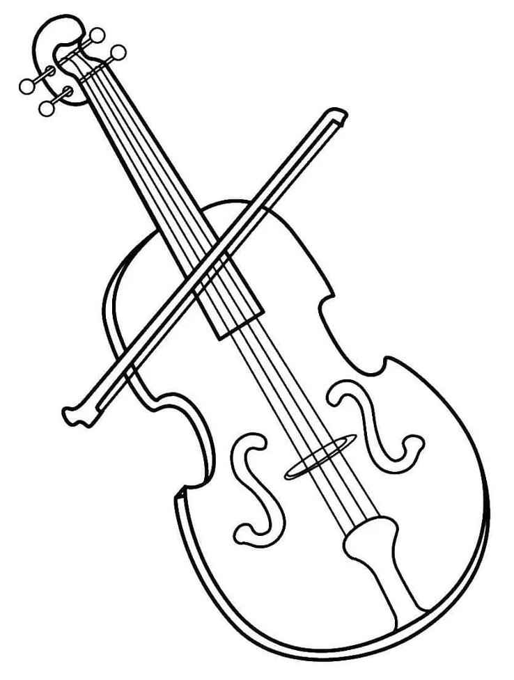 Cello to print coloring page free printable coloring pages for kids